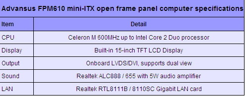 Advansus     - mini-ITX