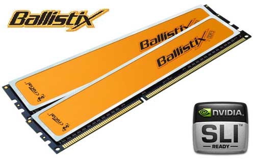   Crucial Ballistix DDR3-2000  