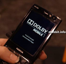Dolby surround sound  Nokia N95    Nokia