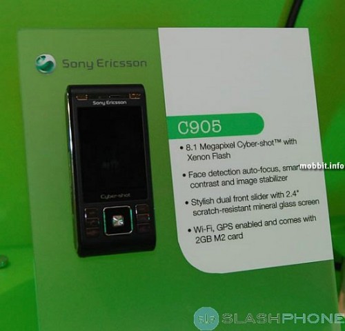 Sony Ericsson C905 - 8,1- 
