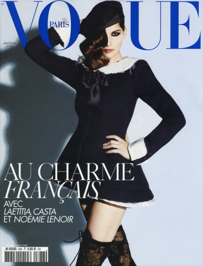   (Laetitia Casta)   "French Touch"  Vogue