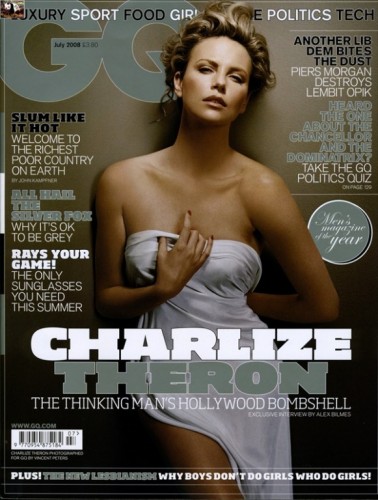   (Charlize Theron)   GQ  W Magazine