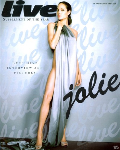    (Angelina Jolie)  Live Magazine June 2008