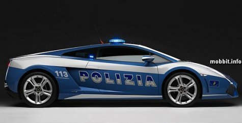 Lamborghini Gallardo LP560-4 Polizia (+ 2 видео)