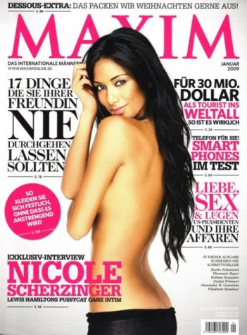   (Nicole Scherzinger)   MAXIM