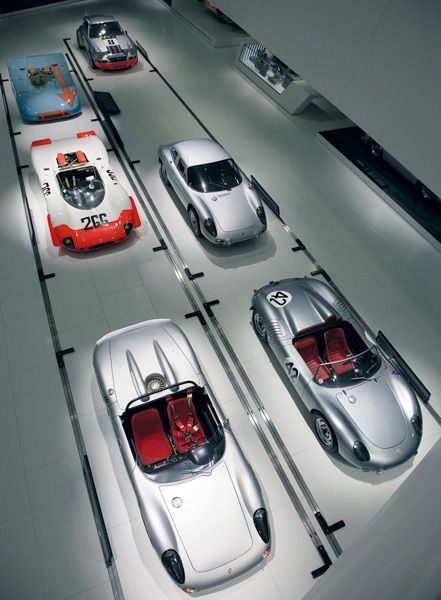 Футуристический музей Porsche