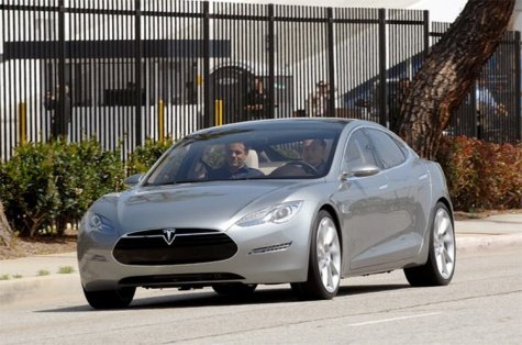 Tesla Model S Electric Sedan 