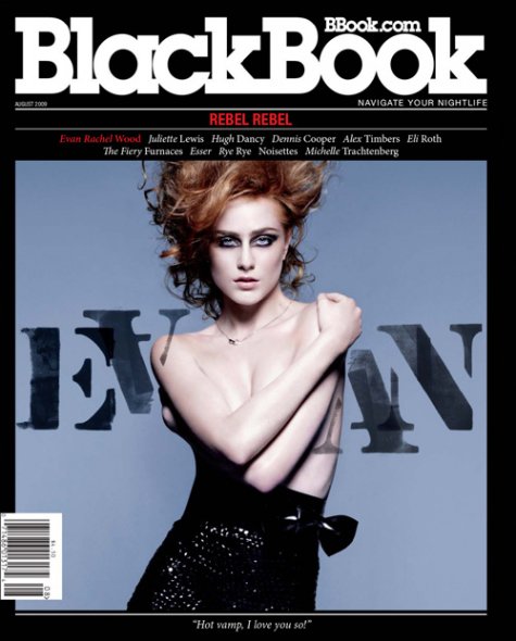    (Evan Rachel Wood)  Blackbook Magazine