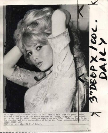 Brigitte Bardot and the Original Paparazzi