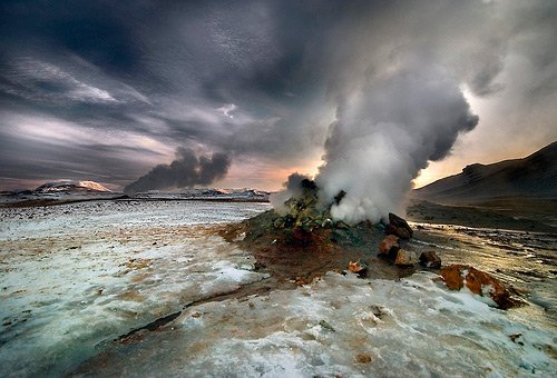 «Ворота в ад» – N&#225;maskar&#240;, Исландия