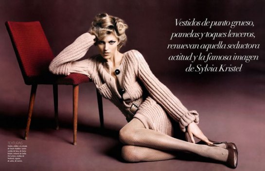 Аня Рубик в Vogue Latin America 