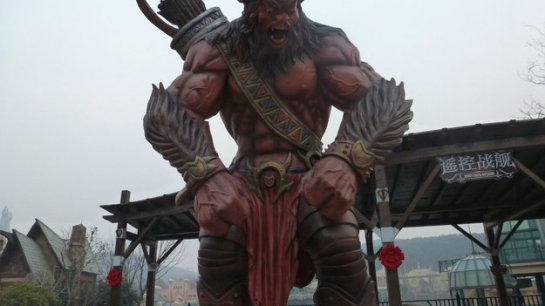 Парк World of Warcraft Китае (фото)