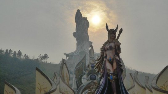 Парк World of Warcraft Китае (фото)