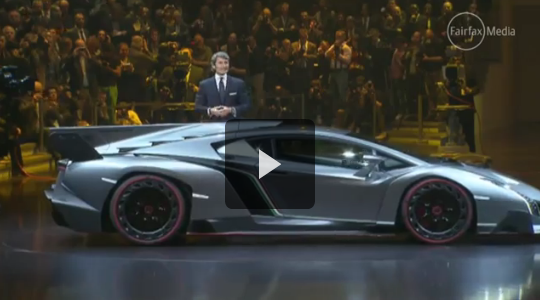 Lamborghini Veneno - самый дорогой авто в мире (видео)